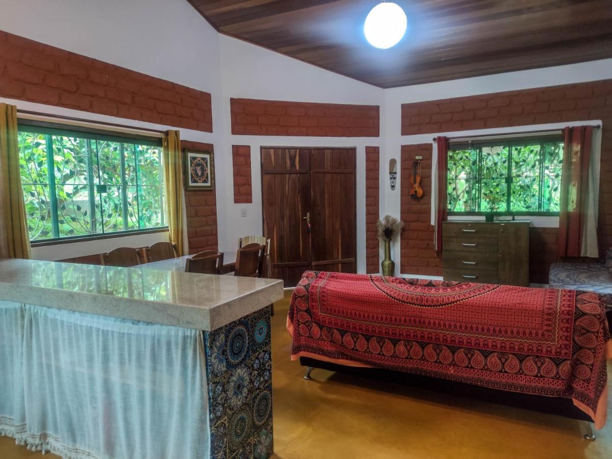 Alto Paraíso de GoiásO Canto Da Sereia别墅 外观 照片